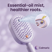 2026 Calmaric Electric Spray Air Cushion Massage Comb | Scalp-Spa Brush