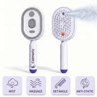 2026 Calmaric Electric Spray Air Cushion Massage Comb | Scalp-Spa Brush