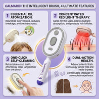 2026 Calmaric Electric Spray Air Cushion Massage Comb | Scalp-Spa Brush