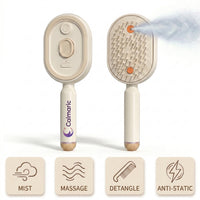 2026 Calmaric Electric Spray Air Cushion Massage Comb | Scalp-Spa Brush